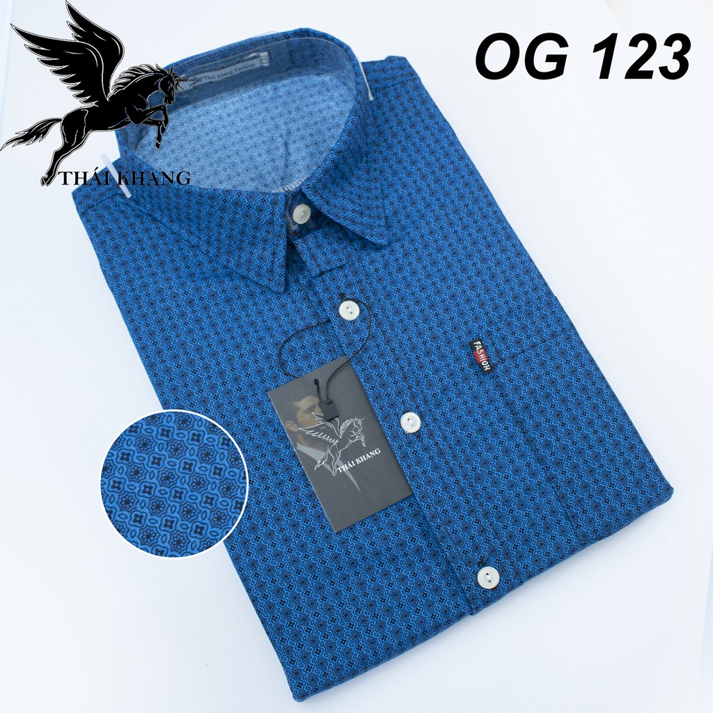 áo sơ mi ngắn tay nam hoạ tiết trung niên vải kate mềm mát loại áo sơ mi nam trung niên form rộng | BigBuy360 - bigbuy360.vn