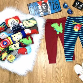 Set 5 Quần mông thú cho bé trai (6-16 kí)