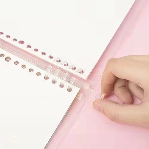 [Yahabook] Bìa Sổ Còng Nhựa A5 B5 9 8 Còng Hàn Quốc Cao Cấp Làm Sổ Planner Bullet Journal Tập Vở Giấy Các Loại