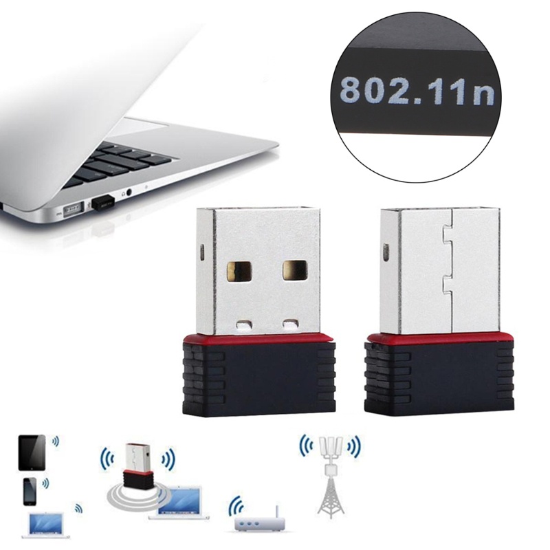 Bộ điều hợp mạng không dây USB 2.0 WiFi 150Mbps LAN 802.11 ngb Ralink MT7601 | WebRaoVat - webraovat.net.vn