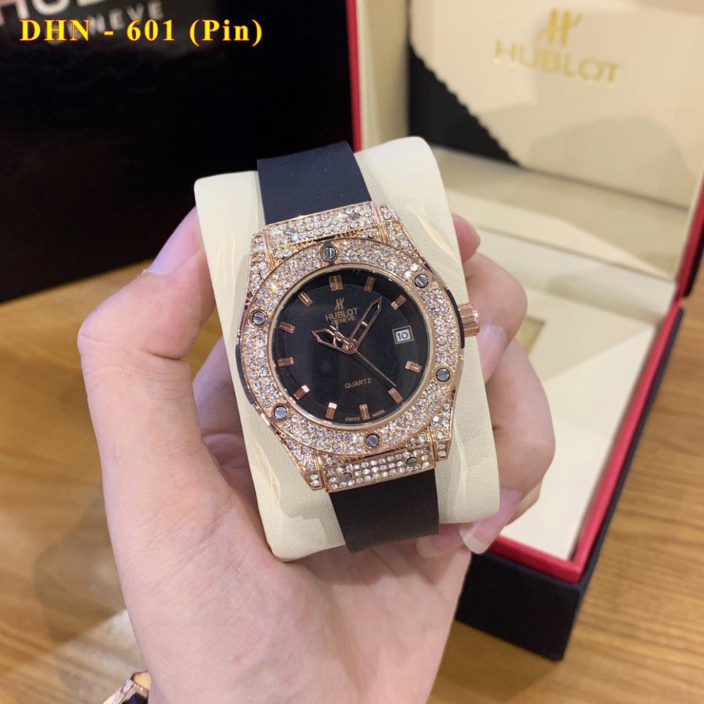 (Hublot hương vani) Đồng hồ Nam Hublot -42mm đính đá hàng cao cấp - Bảo hành 12 tháng | WebRaoVat - webraovat.net.vn