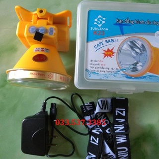 Đèn đội đầu, đèn đeo đầu siêu sáng K23 độ bền cao, công suất 65W
