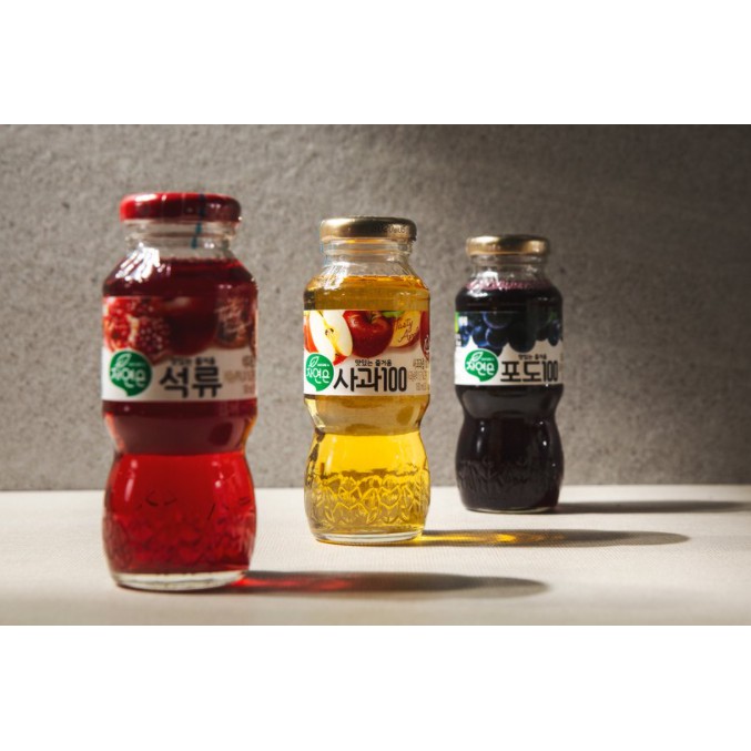 Nước táo Hàn Quốc 180ml -  자연은사과 180ml