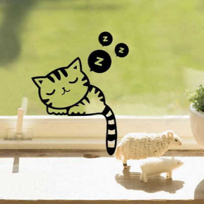 Decal dễ thương dán ổ điện 10*13cm - Hình dán tường trang trí Molangshop | BigBuy360 - bigbuy360.vn