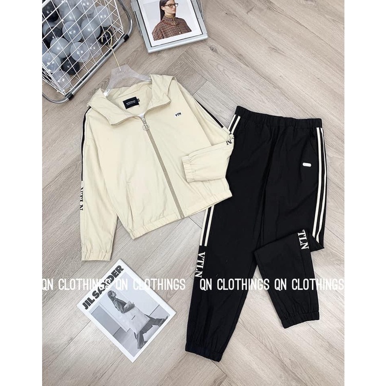 Bộ gió thể thao nữ,áo gió nữ