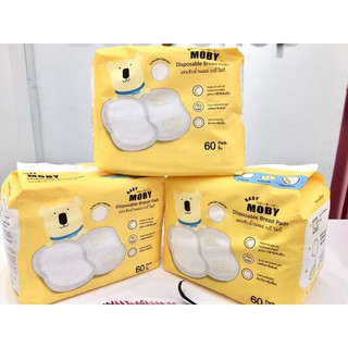Miếng thấm sữa Moby thoáng khí ( 60 miếng)