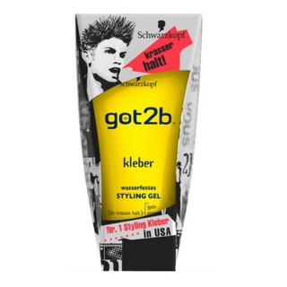 Gel vuốt tóc Got2b Styling Gel kleber wasserfest, 150 ml