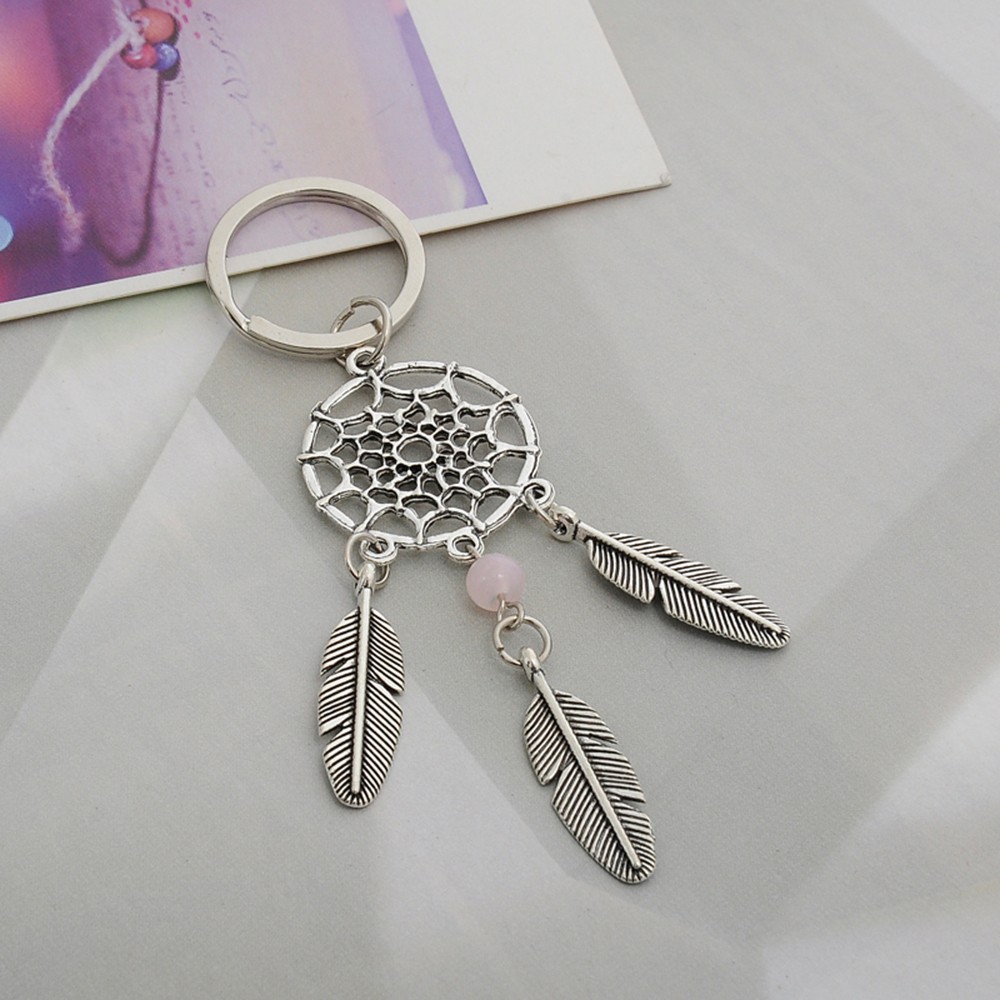 Key Chain Dreamcatcher Women Feather Style Key Chain