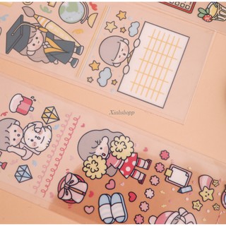 Sticker Trang Trí 39x6,5cm Trong Suốt (1 Miếng)