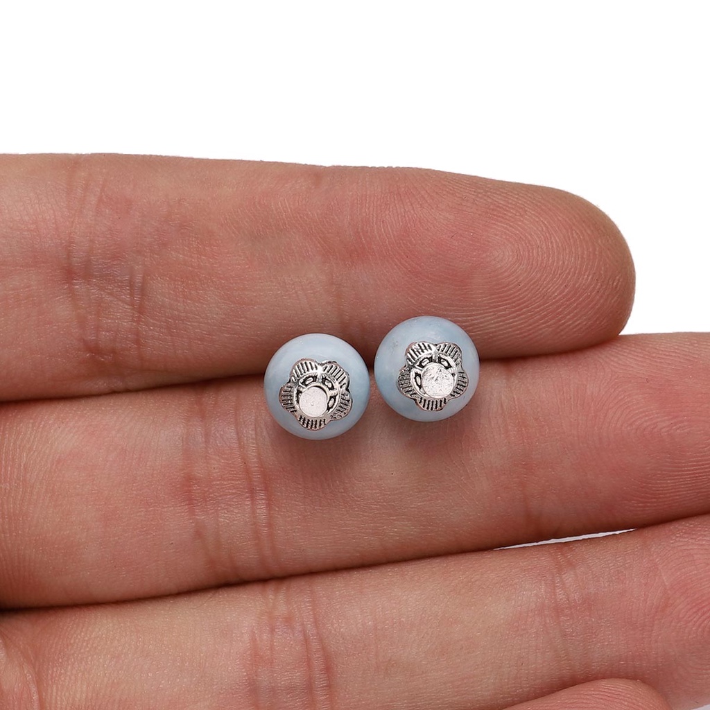 Bộ 100 miếng lá hợp kim Tây Tạng St.Kunkka 5 cánh 6mm dùng làm trang sức