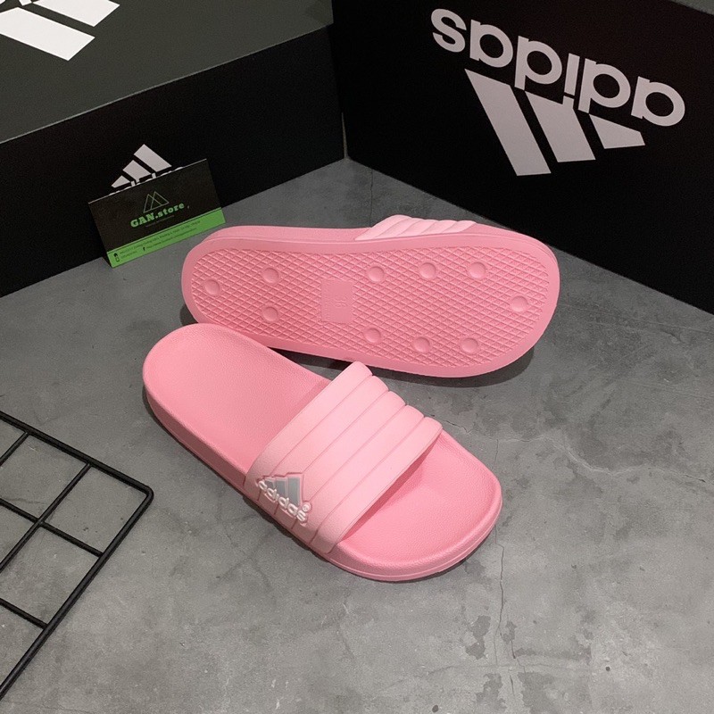 DÉP ADIDAS NEO 3 HỒNG CÁNH SEN - Xinh xắn, chống thấm