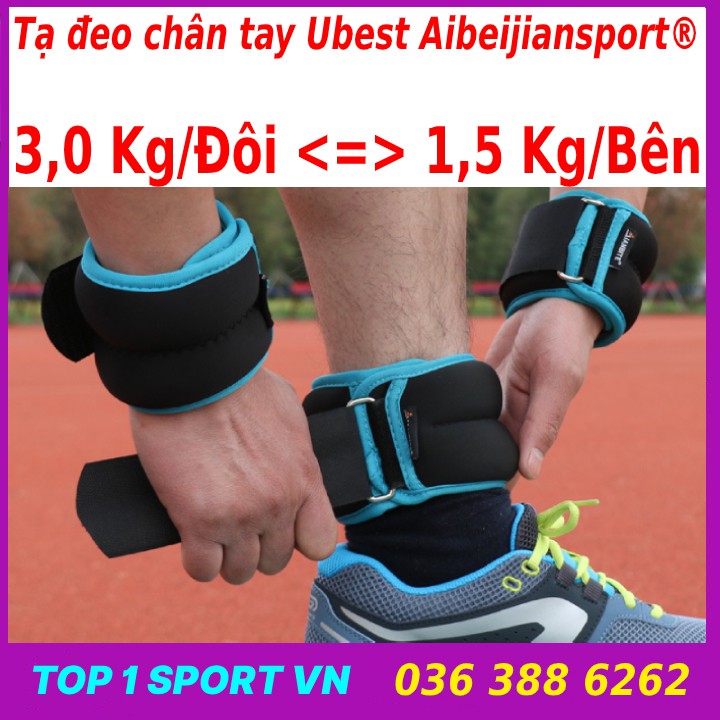 Tạ đeo chân Ubest Aibeijiansport® thế hệ 3.0 - Êm nhất, gọn nhất, thời trang nhất hiện nay - Dành cho Yoga, nữ gymer