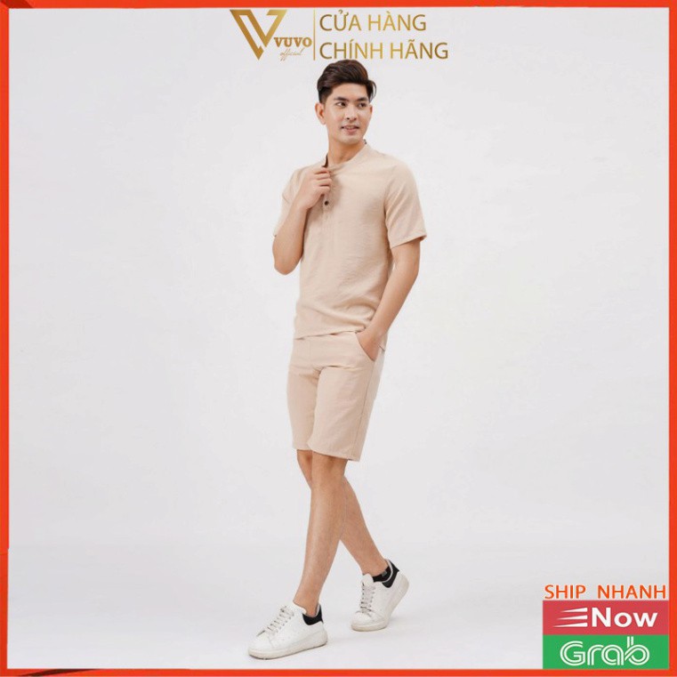 Set Đồ Nam Hàn Quốc Chất Đũi CENTE Đủ Màu Đủ Size Chất Vải Đũi Thái Mềm Mịn Mát | BigBuy360 - bigbuy360.vn