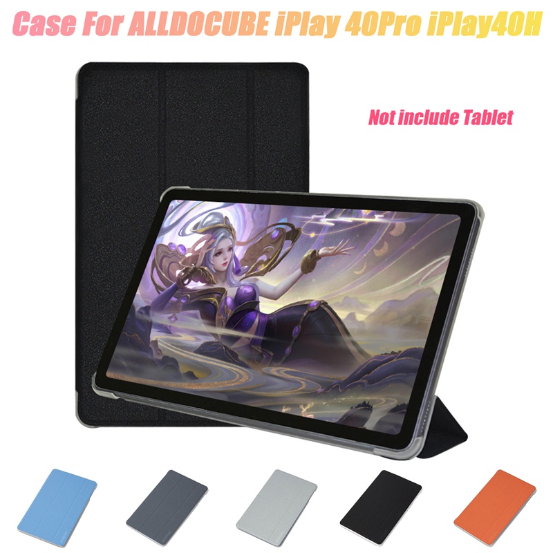 Bao Da Máy Tính Bảng PU Chống Rơi Vỡ Kèm Giá Đỡ Cho Alldocube IPlay 40 Pro IPlay 40H 10.4 Inch CUBE 