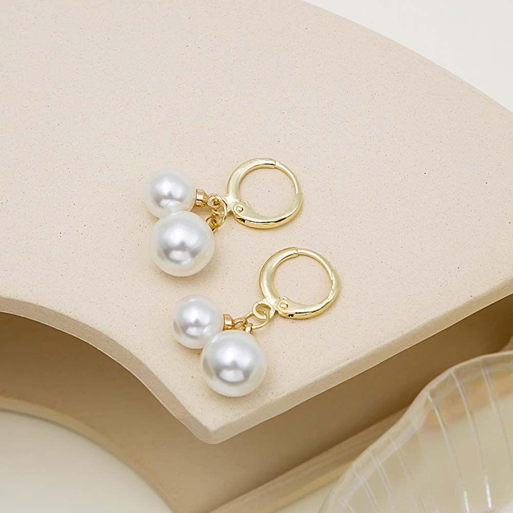 Bông Tai Dạng Vòng Đính Hạt Phong Cách Vintage Dành Cho Nữ