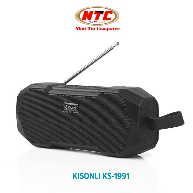 Loa bluetooth Kisonli KS-1991 siêu trâu - tích hợp đèn pin (nhiều màu)