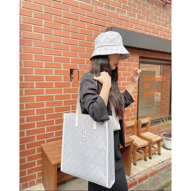 Túi Tote MLB Monogram Diamond Jacquard New York Yankees - Túi tote MLB chính hãng