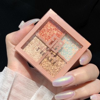 Phấn Mắt DIKALU 4 Ô Nhũ, Lì Siêu Mịn (Auth-Nội Địa Trung) | BigBuy360 - bigbuy360.vn