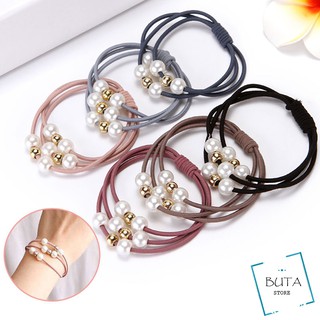 Dây Buộc Tóc Trân Châu Trắng Buta CT0