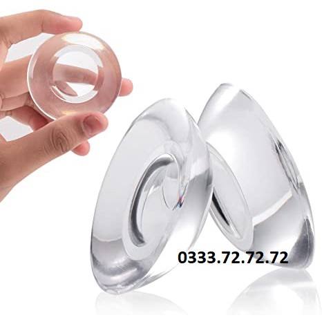 Đệm silicone trong suốt chống va đập cửa silicone mềm mại, lót dán tường