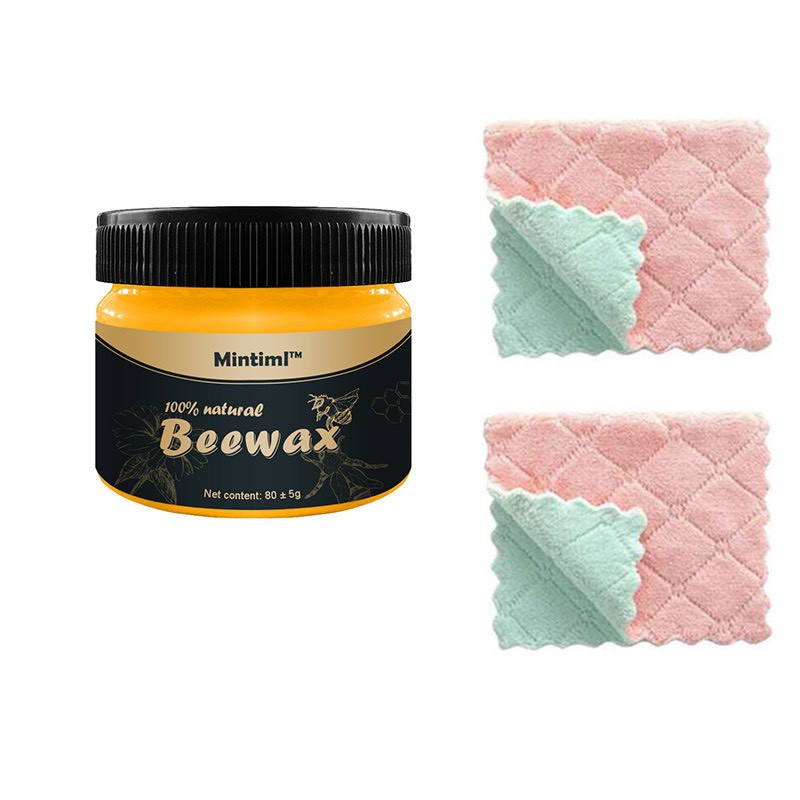 CÓ VIDEO-Sáp vệ sinh đồ gỗ Beewax, kem sáp ong đánh bóng và làm mới lại đồ gỗ , kem sáp ong đánh bóng an toàn tiện dụng