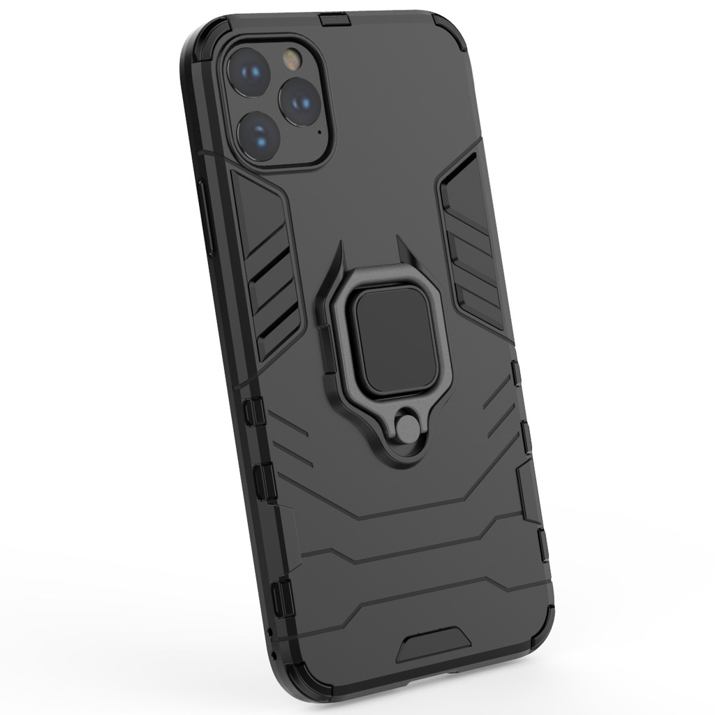 Ốp Iphone 11 ProMax chống sốc cao cấp Ironman batman kèm nhẫn iring chống xem video tiện lợi