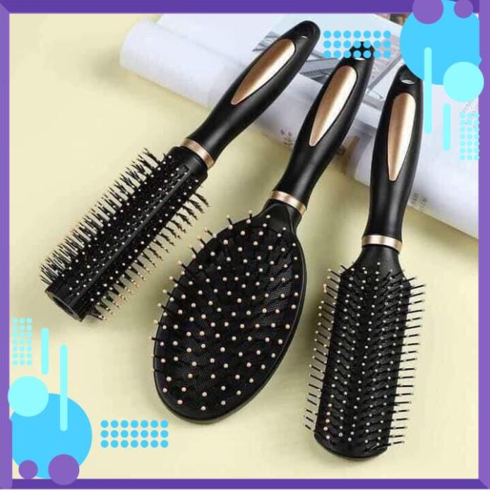 Set 3 lược chải tóc chống rối hiệu quả
