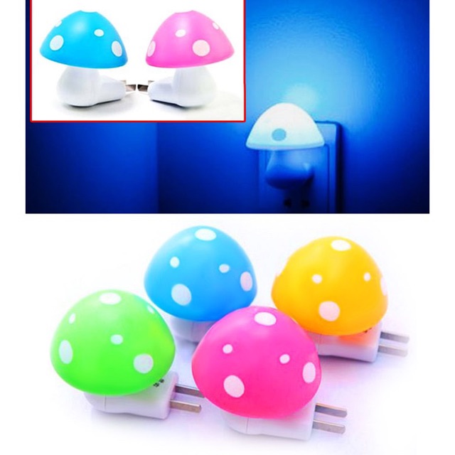 Đèn ngủ cảm ứng hình nấm