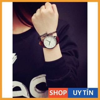 Đồng hồ cặp nam nữ Weesky L6040 dây da 3 màu hot