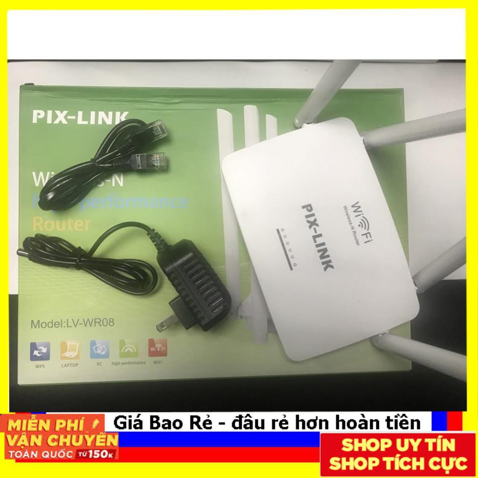 Bộ phát sóng wifi Pix link LV-WR08(trắng)