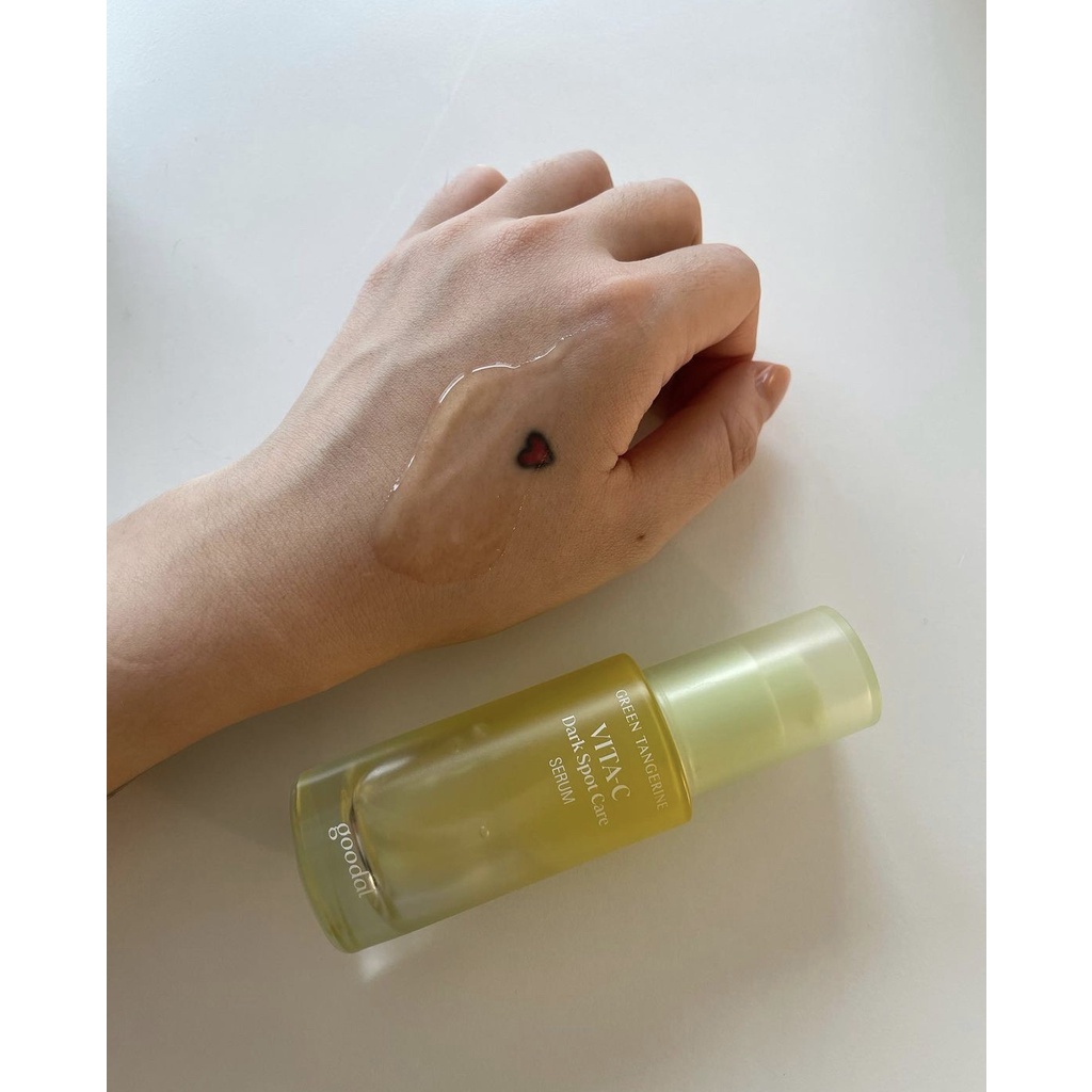 Tinh chất dưỡng trắng Goodal Green Tangerine Vita-C Dark Spot Care Serum