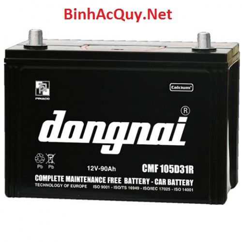 BÌNH ẮC QUY ĐỒNG NAI CMF 105D31R