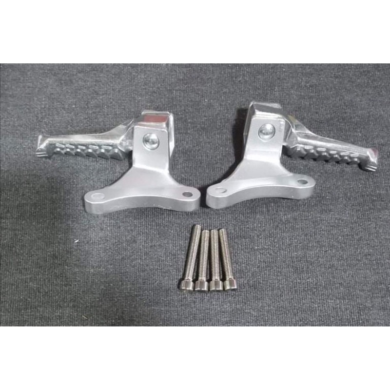 Gác chân nhôm lắp Exciter 150, Winner V1 gác chân sau Ex150 kiểu Mãlai