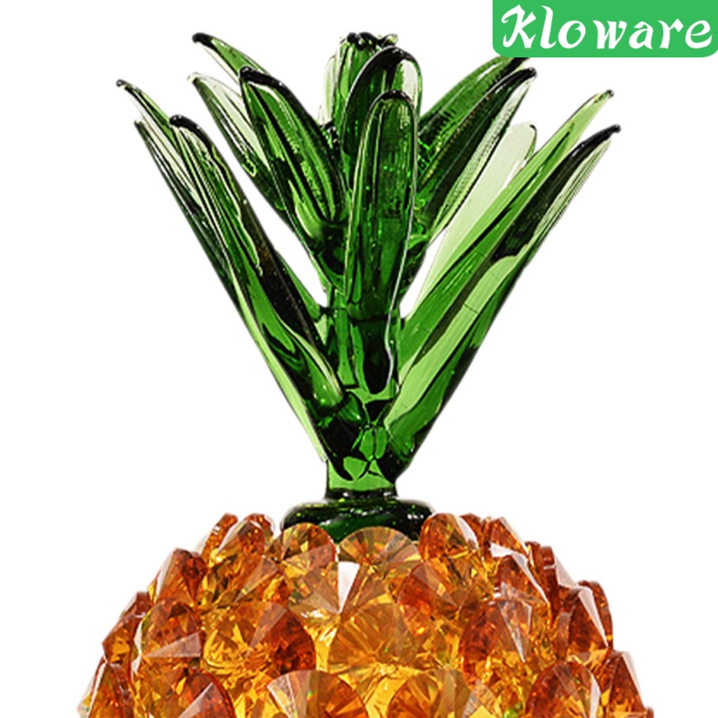 Đồ trang trí Quả Dứa Pha Lê Trang Trí Phòng Khách / Phòng Ngủ Phong Cách Bắc Âu