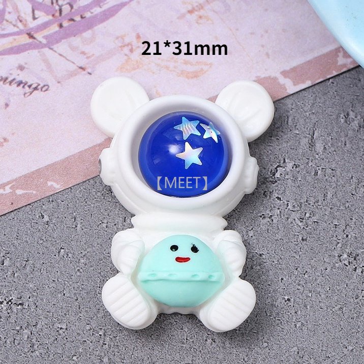 Set 1 mô hình phi hành gia/phi hành gia/tàu không gian bằng nhựa Resin DIY