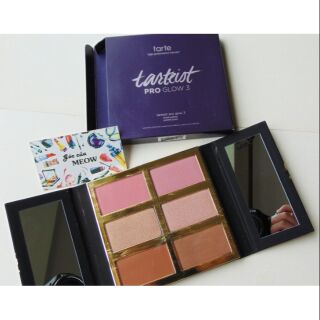 Bảng phấn má, tạo khối, highlight Tarte Tarteist Pro Glow Cheek Palette vol 3