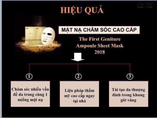 tinh chất vàng OHUI THE FIRST size mini 5ml