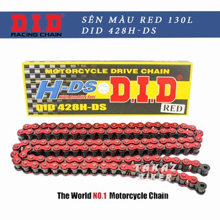 B2 [ Màu ] Sên DID 428HDS 122L Exciter, Winner, Raider Metalic Màu Đỏ
