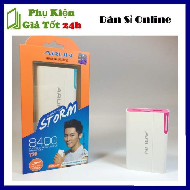 Pin sạc dự phòng - ARUN 8400 mAh