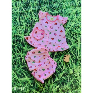 đồ bộ sơ sinh chất liệu kate