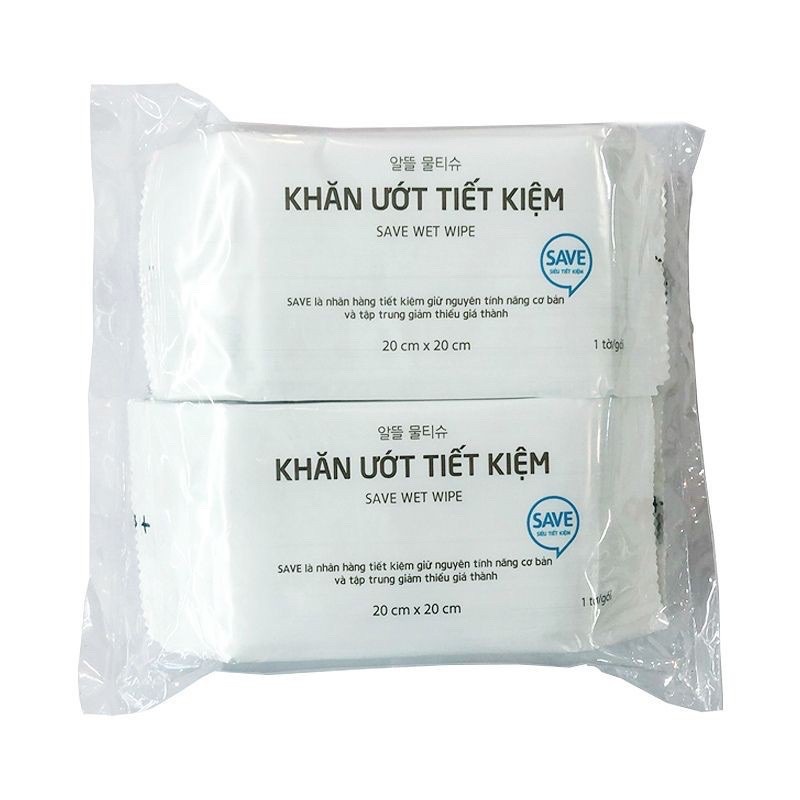 [ GIÁ CỰC RẺ] Lốc 50 Khăn Ướt Túi 1 Tờ Siêu Tiết Kiệm