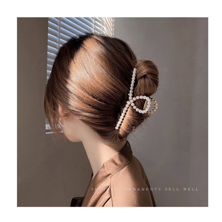 Kẹp Tóc Kim Loại Phong Cách Hàn Quốc 2023