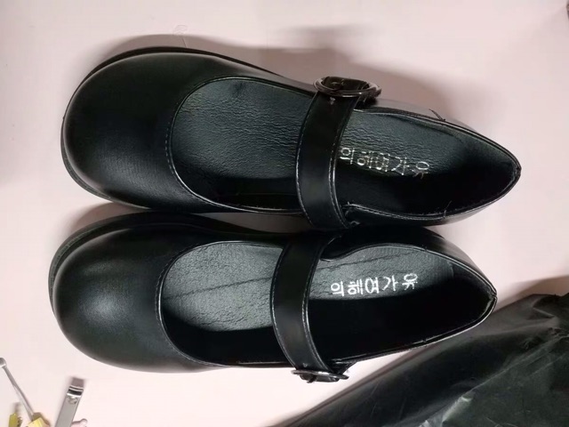 U069 Giày ULZZANG quai ngang bằng da khoá tròn đế bệt (ảnh chụp thật ở cuối) | BigBuy360 - bigbuy360.vn