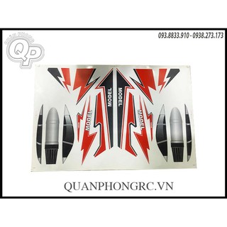 Decal trang trí cho máy bay cánh bằng