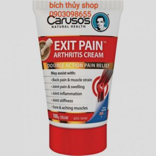 Kem thoa trị đau xương khớp Caruso's Exit Pain