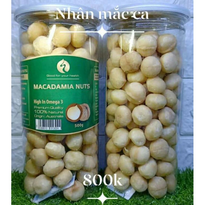 500g Mix hạt dinh dưỡng óc chó, hạnh nhân,hạt điều ,macca,..