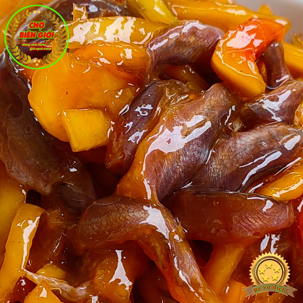 Mắm Cá Chốt Trộn Đu Đủ Châu Đốc Loại Con Nhỏ Ướp Gia Vị Vừa Ăn Hủ 500gr