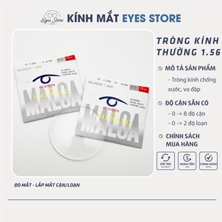 Tròng Kính Cận Loạn Chống Xước, Chống Va Đập Hàn Quốc Chính Hãng EYESSTORE (Từ 0-8 độ cận loạn)