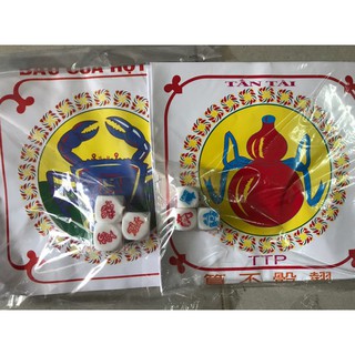 Cờ bầu cua  hạt đá to