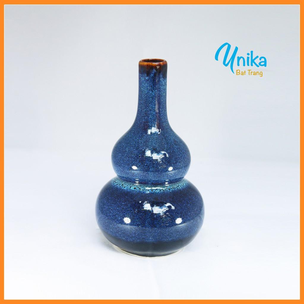 Bình Hô Lô Xanh Hoả Biến - Bình Hồ Lô Đựng Rươu đẹp